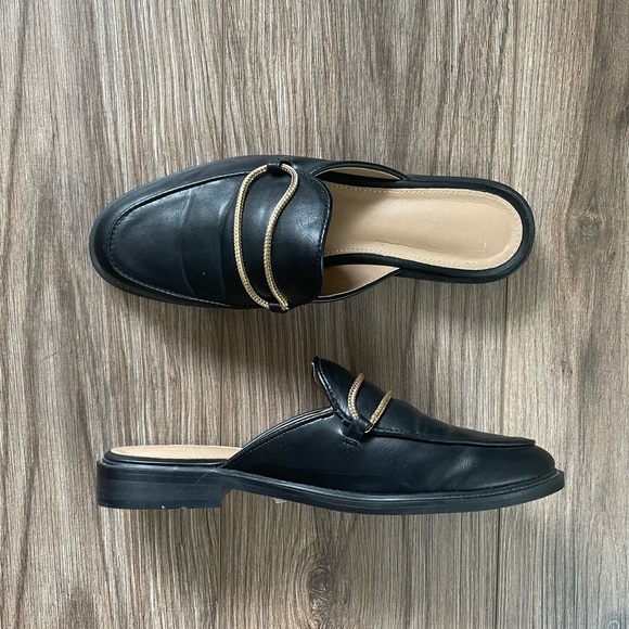 ShuShop Tuti Black Slide-On Loafers | 7.5 - Picture 5 of 9